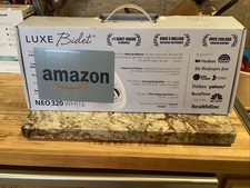 LUXE Bidet NEO 320 Warm Water Dual Nozzle Non  Electric Toilet Bidet for Seats