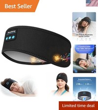 Comfortable Bluetooth Sports Headband with Washable Design  HiFi Sound Quality