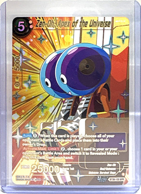 Dragon Ball Zen-Oh, Apex of the Universe SPR DBS BT28-125 Prismatic Clash Card