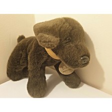 Keel Soft Plush Toys 9"Puppy Dog Basil Brown Chocolate Labrador Stuffed Toy 46