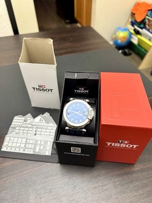 TISSOT T-Race Blue Dial Swissmatic Auto 45mm Mens Watch T1154071704100
