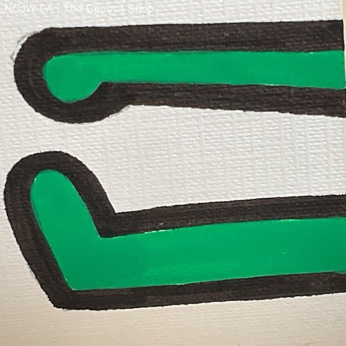 Signed?? VTG. KEITH HARING Mixed Media Screenprint & Print Artwork - Picture 7 of 12