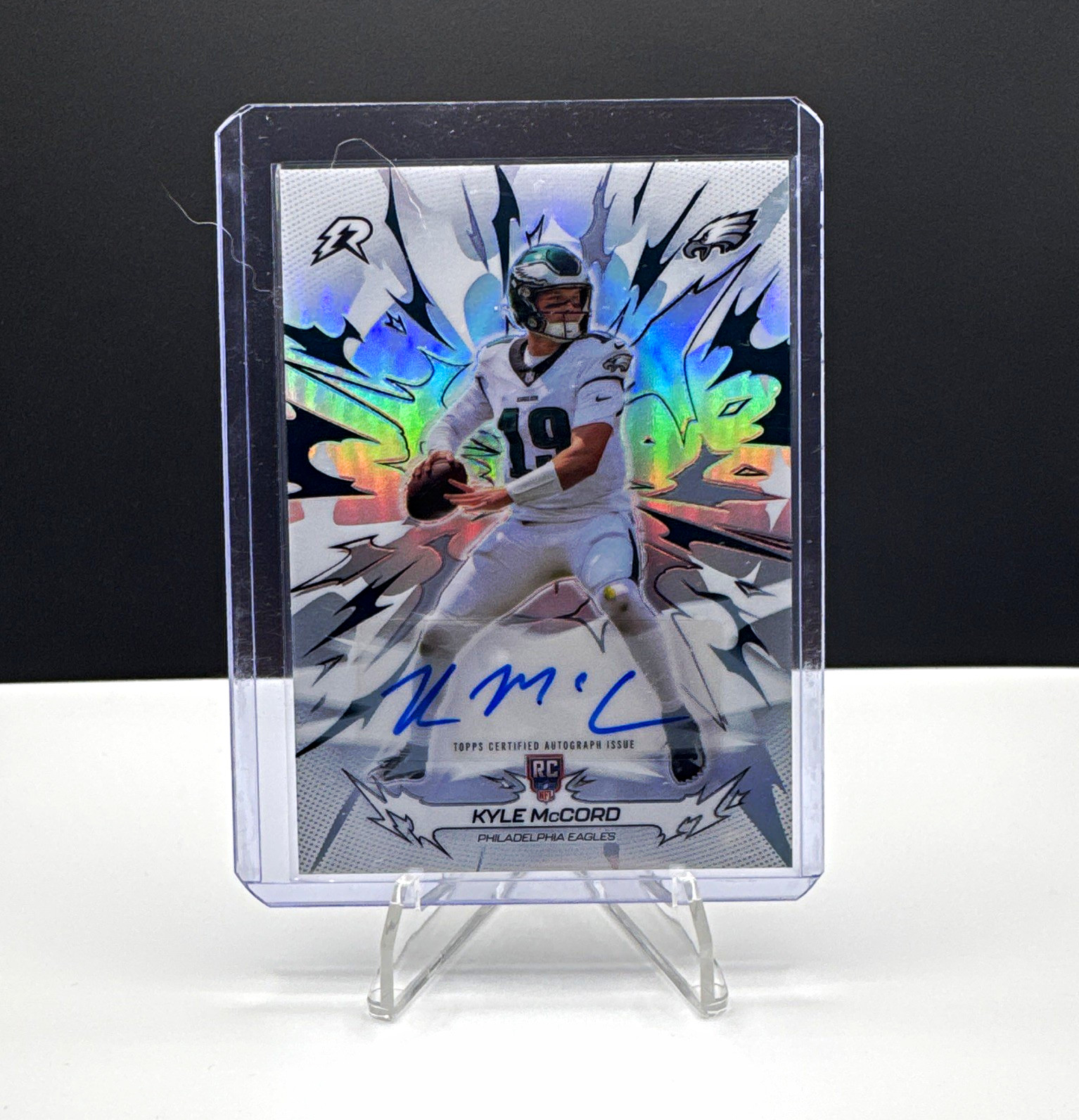 Topps Resurgence Kyle McCord Auto Refractor