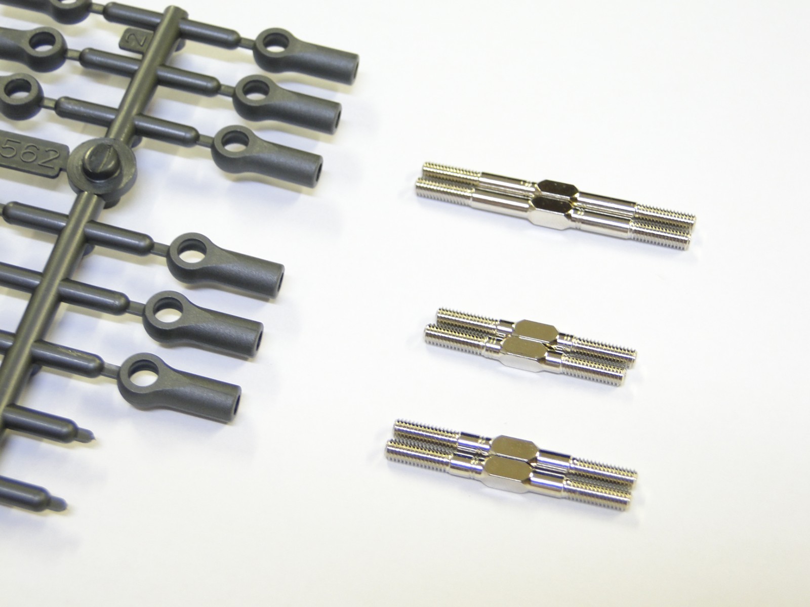 NEW ASSOCIATED RC10 4WD TEAM CAR Turnbuckles Set AH26
