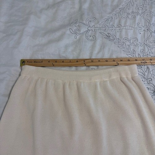 Vintage 90s Philippe Marques Cream Skirt Set 2 Piece Sz 16 Lace Fairy Victorian - Picture 14 of 17