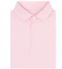 Rhoback Men  S Pig Pickin  Short Sleeve Performance Polo Moisture-Wicki