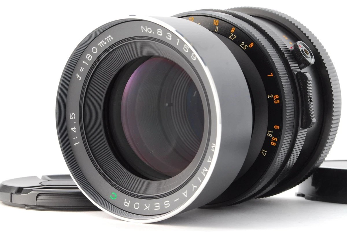 Mamiya f/4.5 Camera Lenses 180mm Focal for sale | eBay