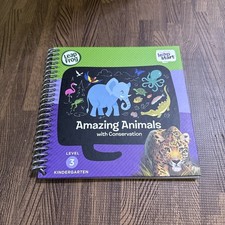 LeapFrog Leap Start Kindergarten Book   AMAZING ANIMALS with CONSERVATION