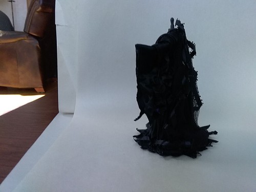 Dollhouse Miniatures Handcrafted Halloween Witch Dress on Mannequin 1:12Scale - 第 5/14 張圖片