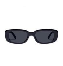 Occhiali da sole estivi Aire Revolve Ceres V2 rettangolari trendy in nero e mono fumo