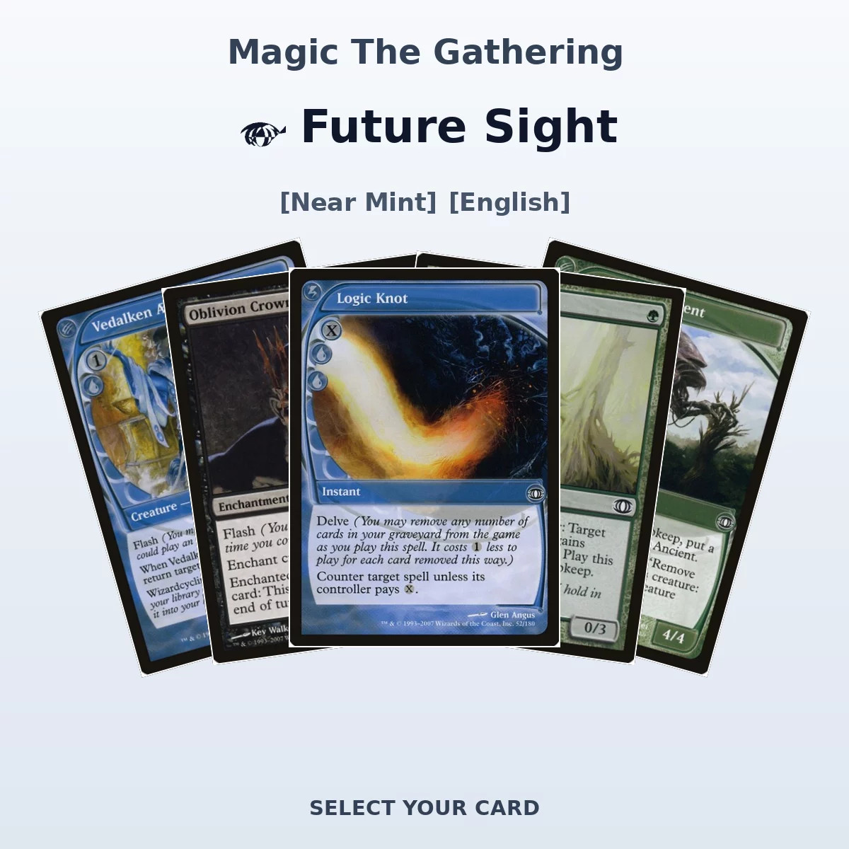 Magic The Gathering Future Sight - Select Your Cards (NM)