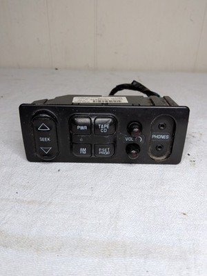 Rear Stereo Audio Radio Control w Wire Harness, Avalanche Escalade Yukon 01 - 02