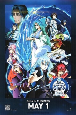 That Time I Got Reincarnated as a Slime Movie Poster Azure Sea Art
