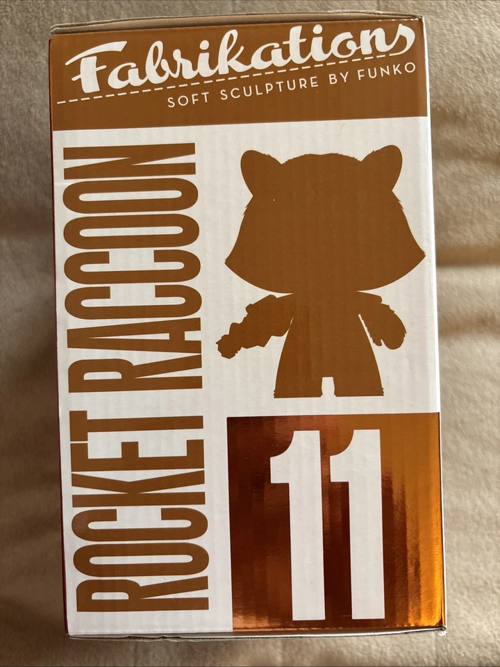 Funko Fabrikations Rocket Raccoon Guardians Of The Galaxy #11 Plushie MIB - Image 2 of 4