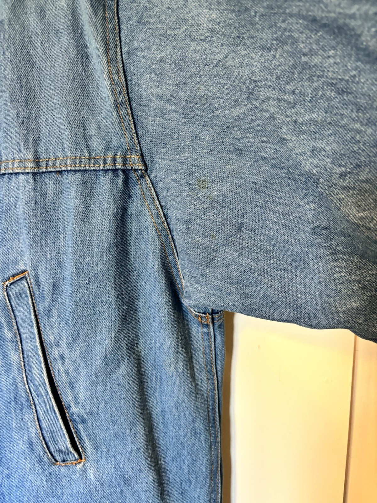 Essentials International Choice Denim Trench Chor… - image 5