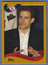 2005 Topps Baseball All-Time Fan Favorites #141 Theo Epstein Red Sox