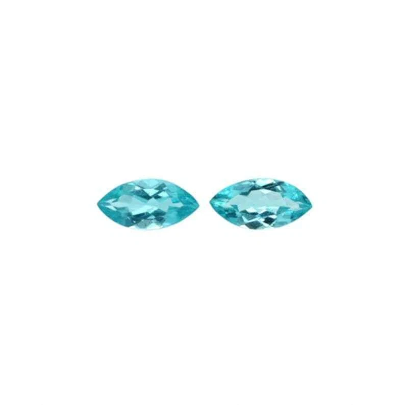 3.64 Carats Natural Apatite 12x6 mm Pair Marquise Cut Loose Gemstones o321 - Image 4 of 4