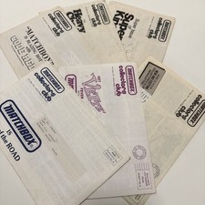 Vintage Matchbox Collectors Club Newsletters Lot 6 1978-1982 Diecast