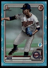 2020 Bowman Draft 1st Edition #BD-63 Marco Raya Sky Blue