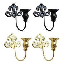 2 Stück Wandkerzenhalter/Kerzenlampen für Tischdekorationen und