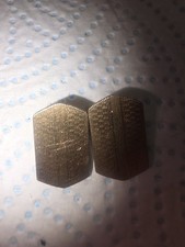 Vintage 12ct Gold Hallmarked collectors Cufflink 3.33 gram front and back