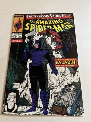 The Amazing Spider-Man #320 Marvel September 1989 Paladin App. McFarlane VF- 7.5