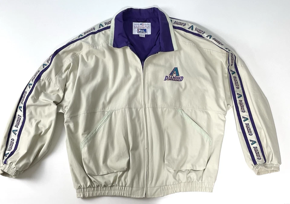 Vintage Arizona Diamondbacks Pro Player Size 2XL XXL Embroidered Jacket MLB - Image 2 of 4