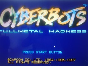 Saturn Cyberbots Full Metal Madness Super Limited Edition