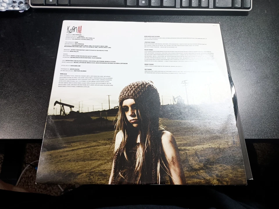 Korn III: Remember Who You Are Vinyl LP 2010 Rare 1st Pressing NO ALBUM COVER  - Image 2 of 4