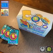 1994 Skybox Simpsons SkyCaps Pogs - Empty Box...