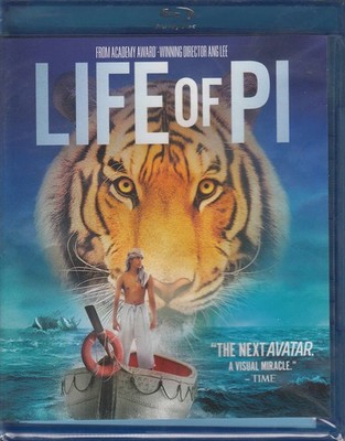 Life Of Pi 2012 On Blu-Ray With Suraj Sharma And Tabu  Brand New