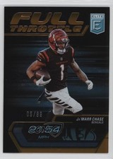 2024 Panini Donruss Elite Full Throttle Orange 6/99 Ja'Marr Chase #9 1q44