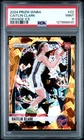 2024 PANINI PRIZM WNBA ORANGE ICE #22 CAITLIN CLARK ROOKIE RC PSA 9