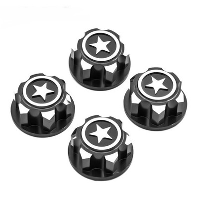 Für X-MAXX Summit RC Auto 17mm Mount 24mm Metall Hex Rad Muttern Alu Teil