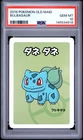 2019 POKEMON OLD MAID BULBASAUR PSA 10