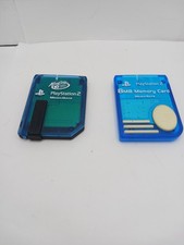 Lot of 2 Sony Playstation 2 PS2 Official OEM MagicGate 8mb Memory Cards