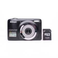 Nikon CoolPix L25 10.1MP Digital Camera - FULLY FUNCTIONAL