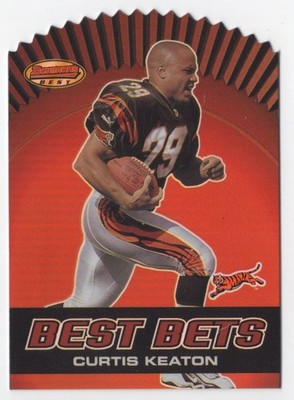 2000 Bowman's Best Bets Curtis Keaton Cincinnati Bengals #B12