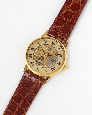 Universal Geneve Vintage NOS Skelton Ultra-Thin Manul-Wind Wristwatch
