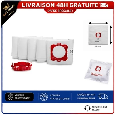 Rowenta Lot de 5 Sacs Wonderbag pour Aspirateurs Traîneaux Compacts - Photo 1/4