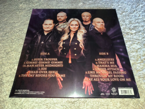 Amberian Dawn 2022 - Take A Chance: A Metal Tribute To ABBA (Gold Vinyl) Sealed - Picture 3 of 3