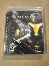 TimeShift PS3 Brand New Game Special Multiplayer, 2007 First-Person Shooter