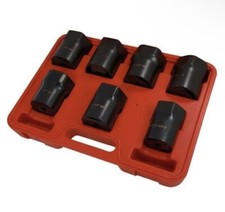 1/2" Drive Wheel Bearing set 7pcs Lock Nut Socket (Genuine Neilsen CT3257)