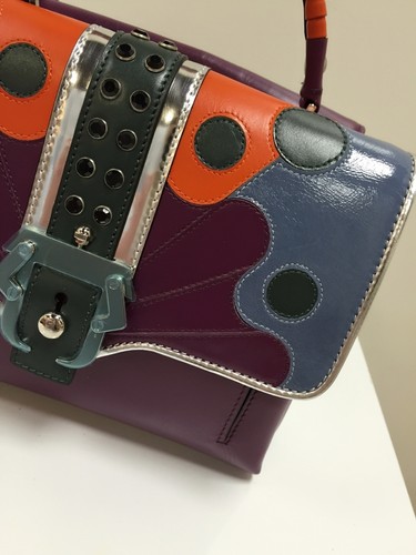 Paula Cademartori N20 Purple Petite Faye Shoulder Bag,5839 - Picture 9 of 12