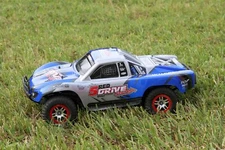 Custom Blue Body for Traxxas Slash 1/10 Truck Car Shell Cover