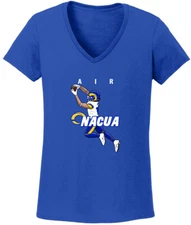 V-NECK Ladies Puka Nacua Rams AIR Shirt