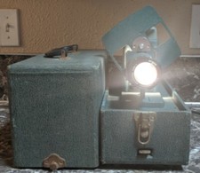 Argus 300 Manual Projector Vintage With Case Tested Working Used