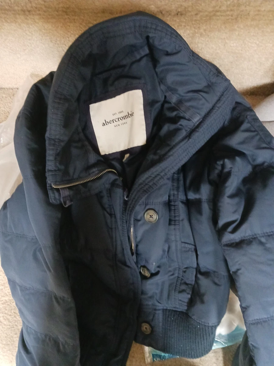 Abercrombie navy hotsell jacket
