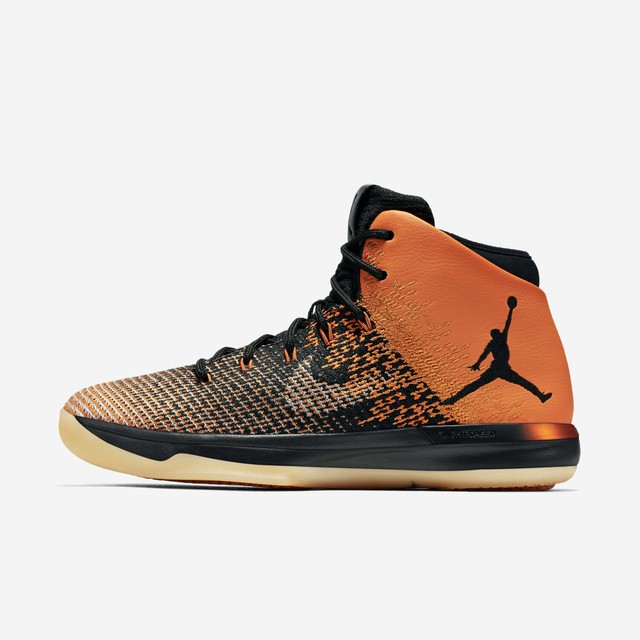 Nike Men's Air Jordan XXXI Shattered Backboard 845037-021 Black Orange Size 17 for sale online