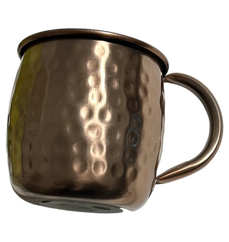 Lot Of 4 Moscow Mule Mug Hammered Copper Finish 16 oz cup metal New - Picture 4 of 7